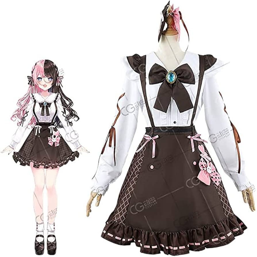 橘ひなの 部屋着 コスプレ 衣装 ウィッグ フルセット コスプレウィッグ バーチャルYouTuber VTuber 橘ひなの 初期